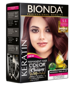 BIONDA Hair Color Double Pack - 5.5 Махагон