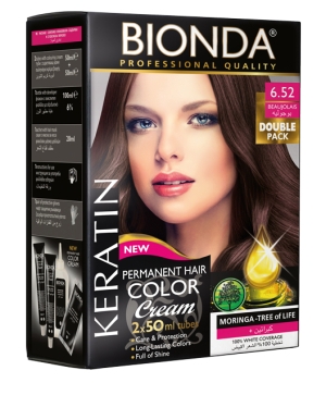 BIONDA Hair Color Double Pack - 6.52 Божоле