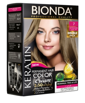 BIONDA Hair Color Double Pack - 7 Натурално рус