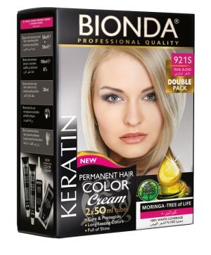 BIONDA Hair Color Double Pack - 921S Перлено рус
