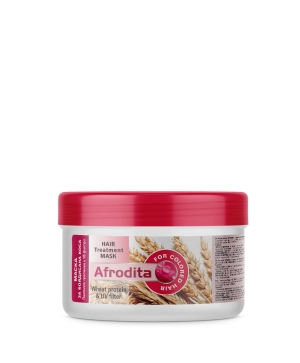 Afrodita Маска за коса - за Боядисана коса - Пшенични протеини и UV- филтри